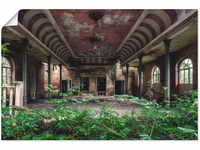 Artland Wandbild "Lost Places - Tanzsaal - verlassen", Gebäude, (1 St.), als