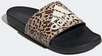 Badesandale ADIDAS SPORTSWEAR "COMFORT ADILETTE", Damen, Gr. 44,5, schwarz-wei&szlig;