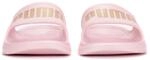 Badesandale PUMA "DIVECAT V2 LITE", Damen, Gr. 37, rosa (chalk pink, puma team gold),