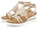 Sandalette LASCANA "Sommerschuh, offener Schuh, Sandale, Keilsandalette", Damen, Gr.