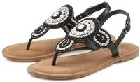LASCANA Zehentrenner "Sandalette, Sommerschuh, offener Schuh," Sandale,...