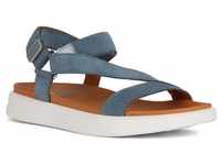 Sandale GEOX "D XAND 2S B" Gr. 36, blau Damen Schuhe Sandalen Sommerschuh,