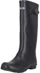 Gummistiefel MOLS "Welly", Damen, Gr. 36, schwarz (schwarz, schwarz), Gummi, Schuhe