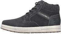 Winterboots RIEKER, Herren, Gr. 40, schwarz (schwarz, grau), Lederimitat,...
