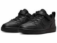 Sneaker NIKE SPORTSWEAR "Court Borough Low Recraft (PS)" Gr. 29,5, schwarz...