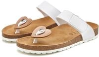 Pantolette LASCANA "Mule, Sandale, offener Schuh, Sommerschuh, Zehentrenner", Damen,