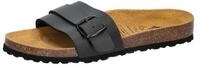 Pantolette LICO "Pantolette Bioline Solveig", Damen, Gr. 36, schwarz, Synthetik,