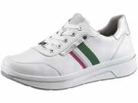 Sneaker ARA "SAPPORO" Gr. 4 (37), silberfarben (weiß, silberfarben) Damen Schuhe