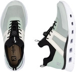 Slip-On Sneaker RIEKER SPORT, Damen, Gr. 37, gr&uuml;n (mint kombiniert), Lederimitat,