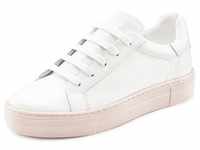 Sneaker ELBSAND Gr. 36, weiß (weiß, rosé) Damen Schuhe Halbschuh Skaterschuh