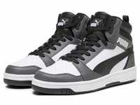 Sneaker PUMA "REBOUND V6" Gr. 42,5, schwarz-weiß (puma white, puma black,...