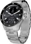 Withings Smartwatch "ScanWatch Nova 42mm, bis 35 Tage Akku, Wasserdicht bis 100