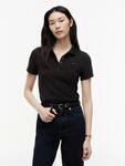 Tommy Hilfiger Poloshirt "1985 SLIM PIQUE POLO SHORT SLEEVE" mit Tommy Hilfiger