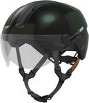 Fahrradhelm ABUS "HUD-Y ACE" Gr. S, gr&uuml;n (moss gr&uuml;n), Helme, S Kopfumfang: 51cm -