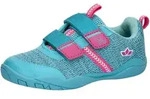 Sneaker LICO "Barfu&szlig;schuh Aride V", M&auml;dchen, Gr. 26, blau, Synthetik, Schuhe