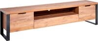 TV-Board JAHNKE "LOOP", braun (kerneiche), B:180cm H:45cm T:39,5cm,...