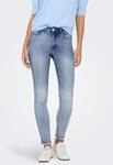 ONLY Ankle-Jeans "ONLBLUSH MID SK ANK RAW DNM REA694 NOOS"
