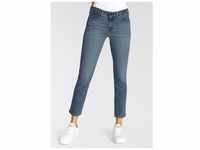 Slim-fit-Jeans LEVI'S "712 SLIM WELT POCKET" Gr. 27, Länge 28, blau (blue wave...