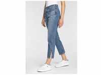 7/8-Jeans LEVI'S "501 Crop" Gr. 27, Länge 26, blau (treat yourself) Damen Jeans