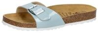 Pantolette LICO "Pantolette Bioline Once More", Damen, Gr. 36, grau, Synthetik,