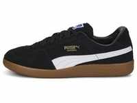 Sneaker PUMA "HANDBALL" Gr. 42,5, schwarz-weiß (puma black, puma white, gum) Schuhe