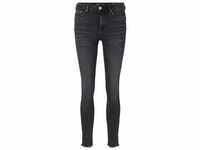 Skinny-fit-Jeans TOM TAILOR DENIM Gr. 30, N-Gr, grau (used, mid, stone, grey) Damen