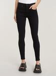 5-Pocket-Jeans G-STAR "Lhana Skinny Jeans", Damen, Gr. 24, L&auml;nge 30, pitch...