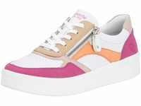 Plateausneaker REMONTE Gr. 36, pink (weiß, fuchsia) Damen Schuhe Sneaker mit