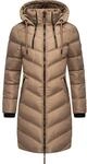 Marikoo Wintermantel "Armasa" modischer Damen Winter Steppmantel mit Kapuze
