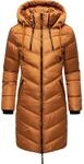 Wintermantel MARIKOO "Armasa", Damen, Gr. XS (34), braun (zimt), Oberstoff: 100%
