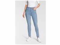 Skinny-fit-Jeans LEVI'S "Mile High Super Skinny" Gr. 27, Länge 30, blau (light...