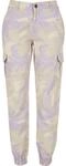 URBAN CLASSICS Cargohose "Urban Classics Damen Ladies High Waist Camo Cargo Pants"