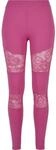 URBAN CLASSICS Leggings "Urban Classics Damen Ladies Laces Inset Leggings"