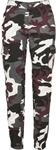 URBAN CLASSICS Cargohose "Urban Classics Damen Ladies High Waist Camo Cargo...