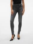 Vero Moda Skinny-fit-Jeans "VMFLASH MR SKINNY JEANS LI213 NOOS" Baumwollmischung mit