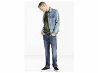 5-Pocket-Jeans LEVI'S "513 SLIM STRAIGHT" Gr. 29, Länge 32, blau (emgee) Herren