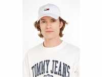Baseball Cap TOMMY JEANS "TJM ELONGATED FLAG CAP" weiß (white) Damen Caps