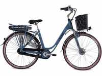 E-Bike LLOBE "BlueMotion 3.0, 13Ah" E-Bikes Gr. 51 cm, 28 Zoll (71,12 cm), blau