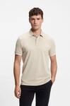 Poloshirt BOSS ORANGE "Passertip", Herren, Gr. L, beige (light beige271),...
