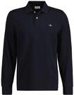 Poloshirt GANT "Poloshirt Regular Shield Longsleeve Pique Rugger 1er Pack", Herren,