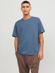 Jack & Jones Rundhalsshirt "JJEPAULOS TEE SS CREW NECK NOOS" Baumwollmischung,
