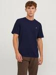 Jack & Jones Rundhalsshirt "JJEPAULOS TEE SS CREW NECK NOOS" Baumwollmischung,