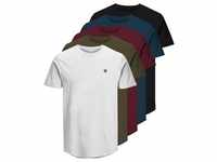 Jack & Jones T-Shirt "BLABRODY TEE 5PK", (Packung, 5 tlg., 5er-Pack)