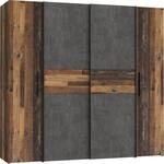FORTE Kleiderschrank "Kalixtus, Made in Europe" B/H/T ca. 200x190x60 cm, 2