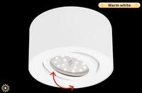 BRILONER LEUCHTEN LED Aufbaustrahler "TUBE", wei&szlig;, Leuchten, LED Aufbaustrahler