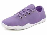 Sneaker LASCANA Gr. 45, lila Damen Schuhe Sneaker mit ultraflache Sohle,...