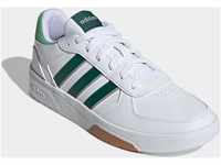 Sneaker ADIDAS SPORTSWEAR "COURTBEAT" Gr. 40, grün (cloud white, collegiate green,