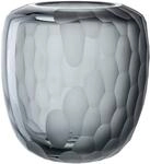 LEONARDO Tischvase "Dekovase BELLAGIO" aus Glas, anthrazitfarben, handgefertigt