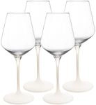 Villeroy & Boch Wei&szlig;weinglas "Wei&szlig;weingl&auml;ser Manufacture Rock 380 ml 4er Set