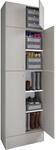 VCM Schuhschrank "XXL Schuhschrank Kleiderschrank Schrank Lona 5f AS" 1 Stk. tlg.